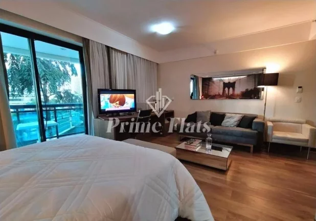 Imagem Flat disponível para venda no Meliá Ibirapuera, com 35m², 1 dormitório e 1 vaga