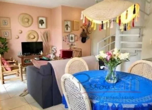 Imagem Apartamento com 3 dormitórios, sendo 1 suíte, banheiro, living com sala de estar e jantar, cozinha...