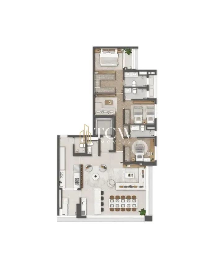 Imagem Apartamento à venda no bairro Cerqueira César - São Paulo/SP, Zona Sul