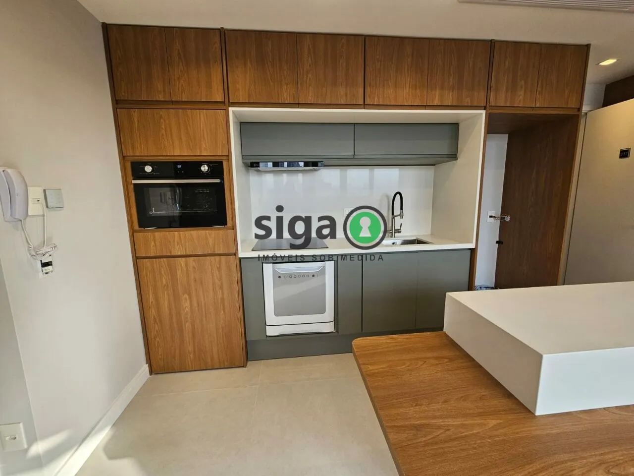 Imagem Apartamento 48m² para locação, mobiliado, 2 quartos, localizado na Chácara Santo Antônio, São Paulo.