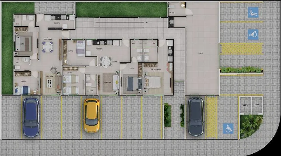 Imagem Loft novo no Aeroclube com 23m², vaga fixa, rooftop e alto potencial de valorização.
