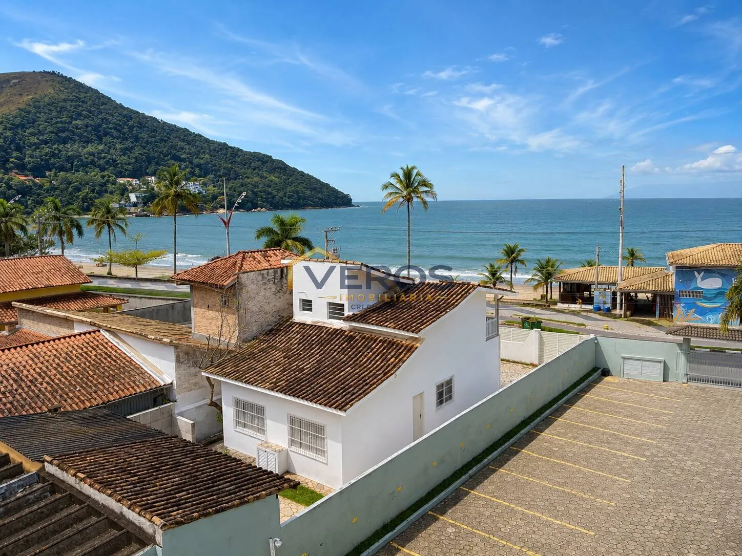 Imagem Apartamento na orla da praia com vista para o Mar na Martim de Sá - Caraguá