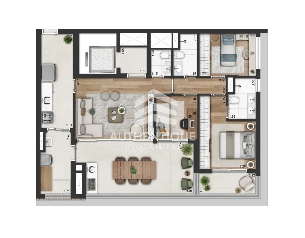 Imagem MIRANT IBIRAPUERA - Apartamento no bairro Vila Clementino à venda