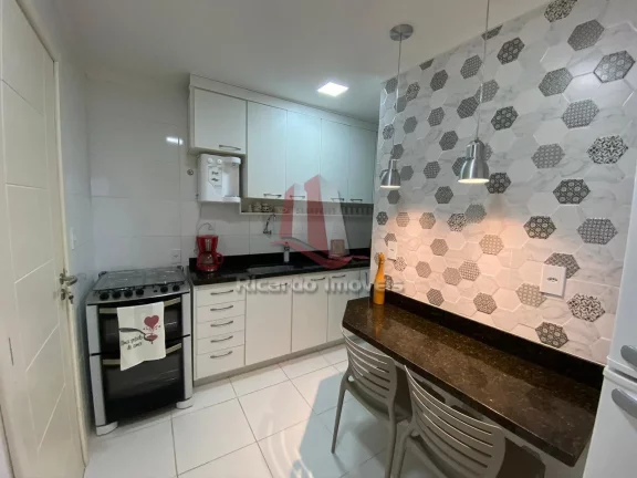 Imagem Apartamento Requinte do Forte c/ Vista Mar Frontal à Venda