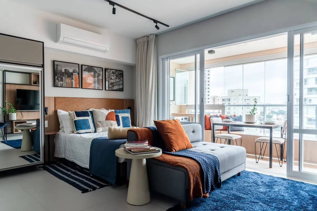Imagem Apartamento com 1 Quarto para alugar, 42m² - Brooklin