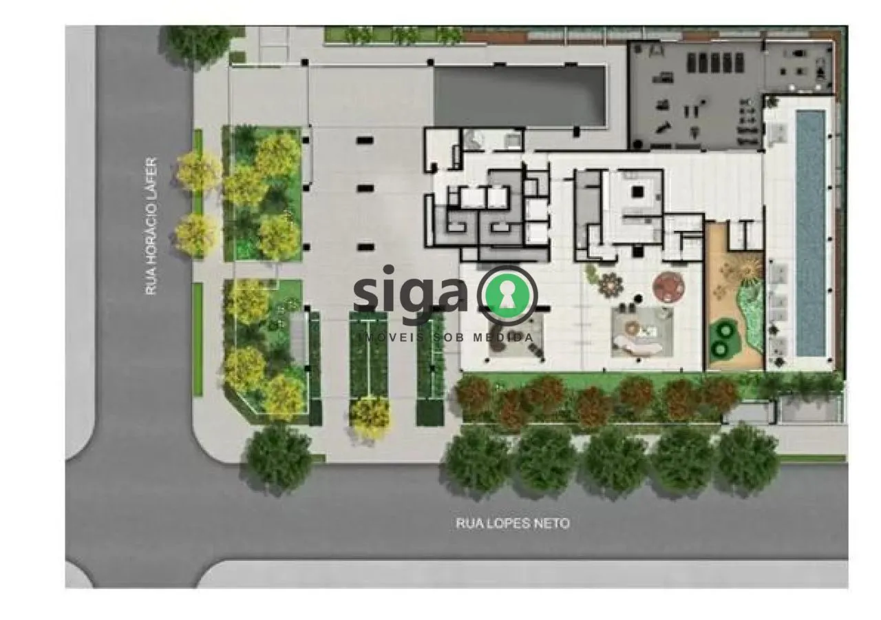 Imagem Apartamento a venda no Itaim Bibi com 4 quartos - 541m²