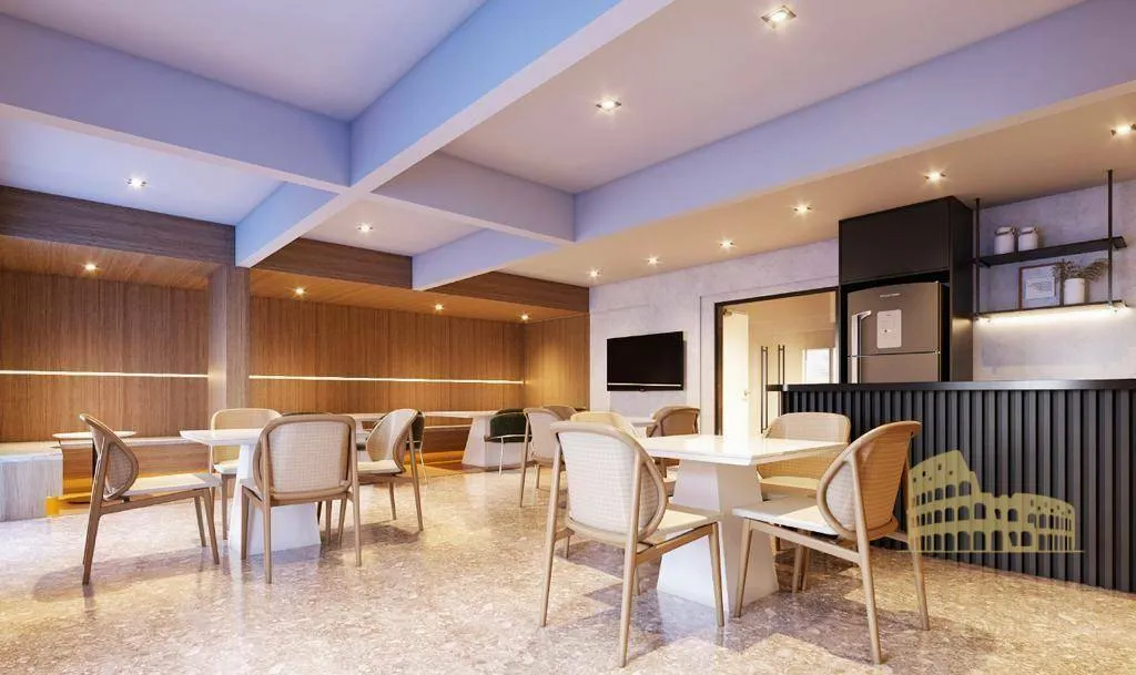 Imagem Apartamento com 2 dormitórios à venda, 56 m² por R$ 545.480,90 - Tupi - Praia Grande/SP