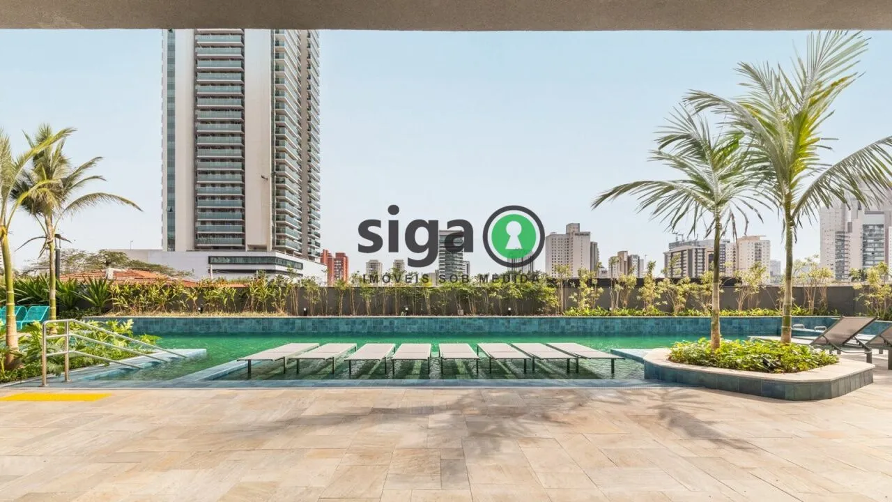 Imagem Apartamento 38m² para locação mobiliado, localizado na Chácara Santo Antônio, São Paulo