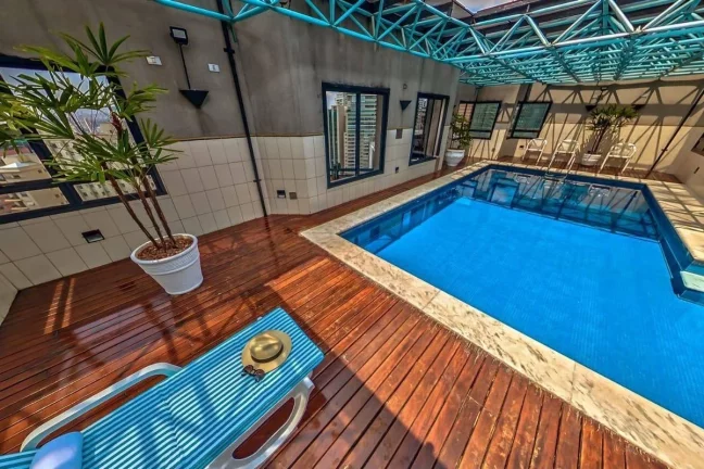 Imagem Flat disponível para locação no Hotel Massis, com 50m², 1 dormitório e 1 vaga de garagem