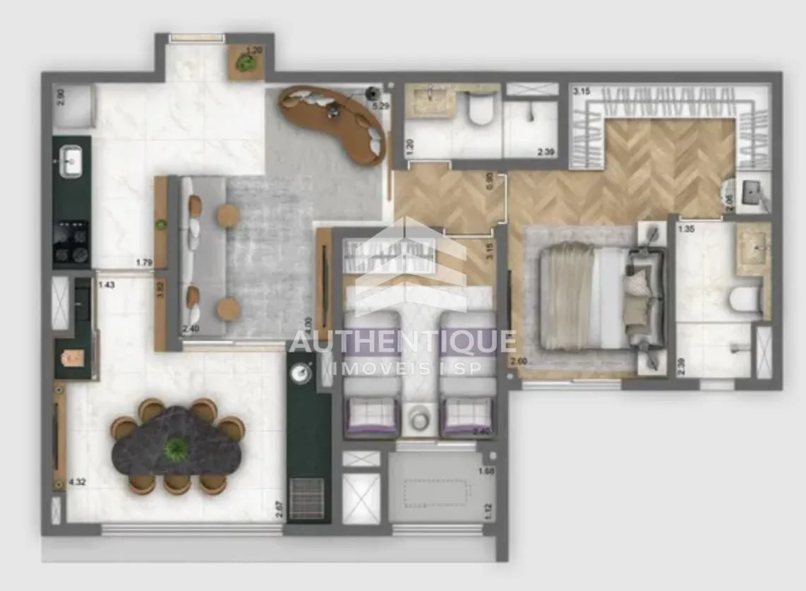 Imagem Arq Mooca By Living - Apartamento à venda no bairro Mooca - São Paulo/SP, Zona Leste