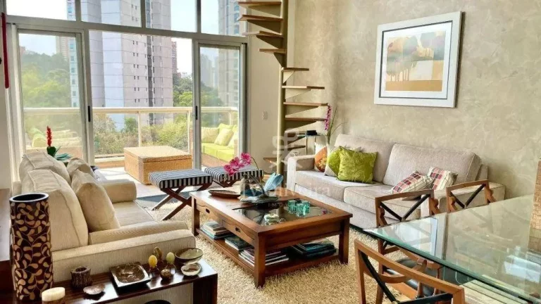 Imagem Apartamento com 2 dormitórios à venda, 142 m² por R$ 1.590.000,00 - Panamby - São Paulo/SP