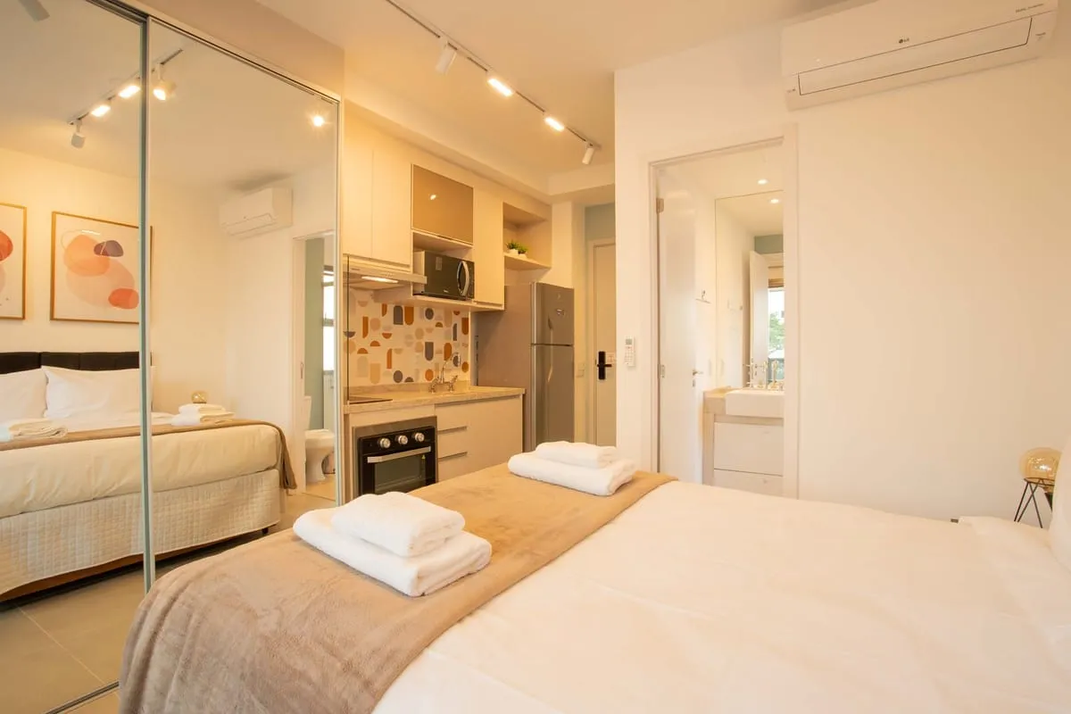 Imagem Apartamento com 1 Quarto para alugar, 25m² - Pinheiros