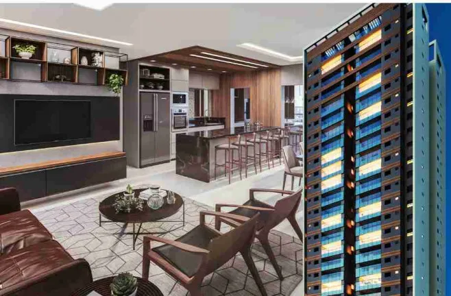 Foto do imóvel Apartamento com 3 Quartos à Venda, 168 m² em Centro - Campo Grande