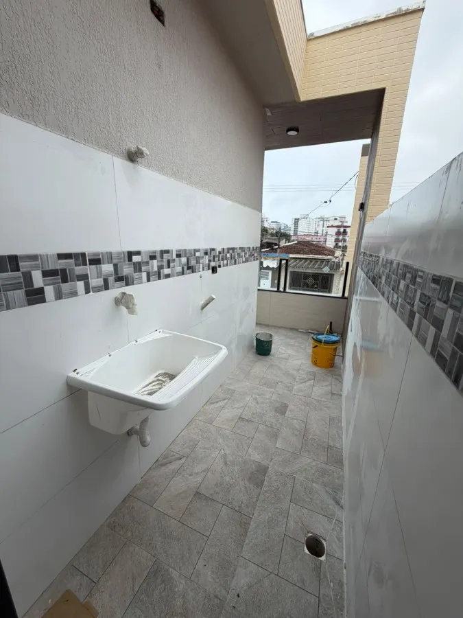 Imagem Casa para Venda em Praia Grande, Ocian, 2 dormitórios, 1 banheiro, 1 vaga