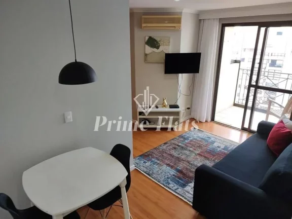 Foto do imóvel Flat disponível para locação no Quality Suites Long Stay Vila Olímpia, com 52m², 2 dormitórios e 1 vaga de garagem em Rua Alvorada