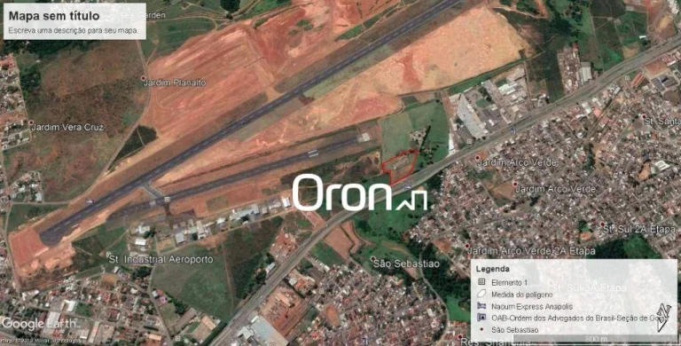 Imagem Área à venda, 20000 m² por R$ 8.999.000,00 - Distrito Agro-Industrial de Anápolis (D A I A) - Anápolis/GO