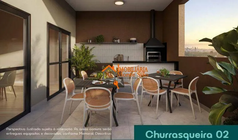 Imagem Apartamento com 2 dormitórios à venda, 39 m² por R$ 324.799,84 - Vila Endres - Guarulhos/SP