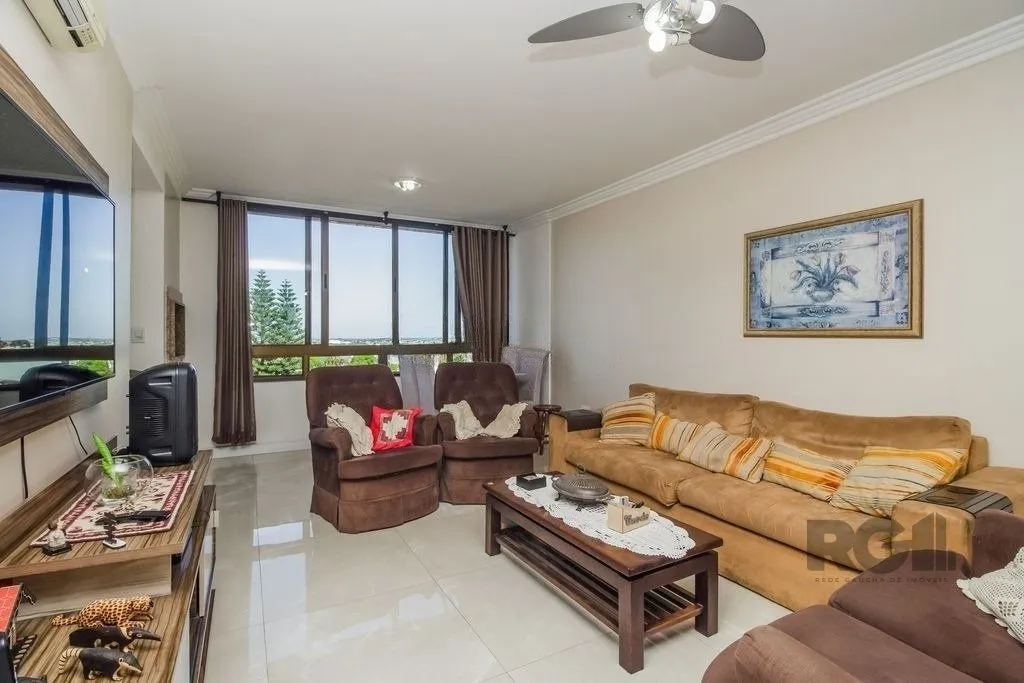 Imagem Excelente apartamento de 107 m² com 3 dormitórios e 2 vagas cobertas.