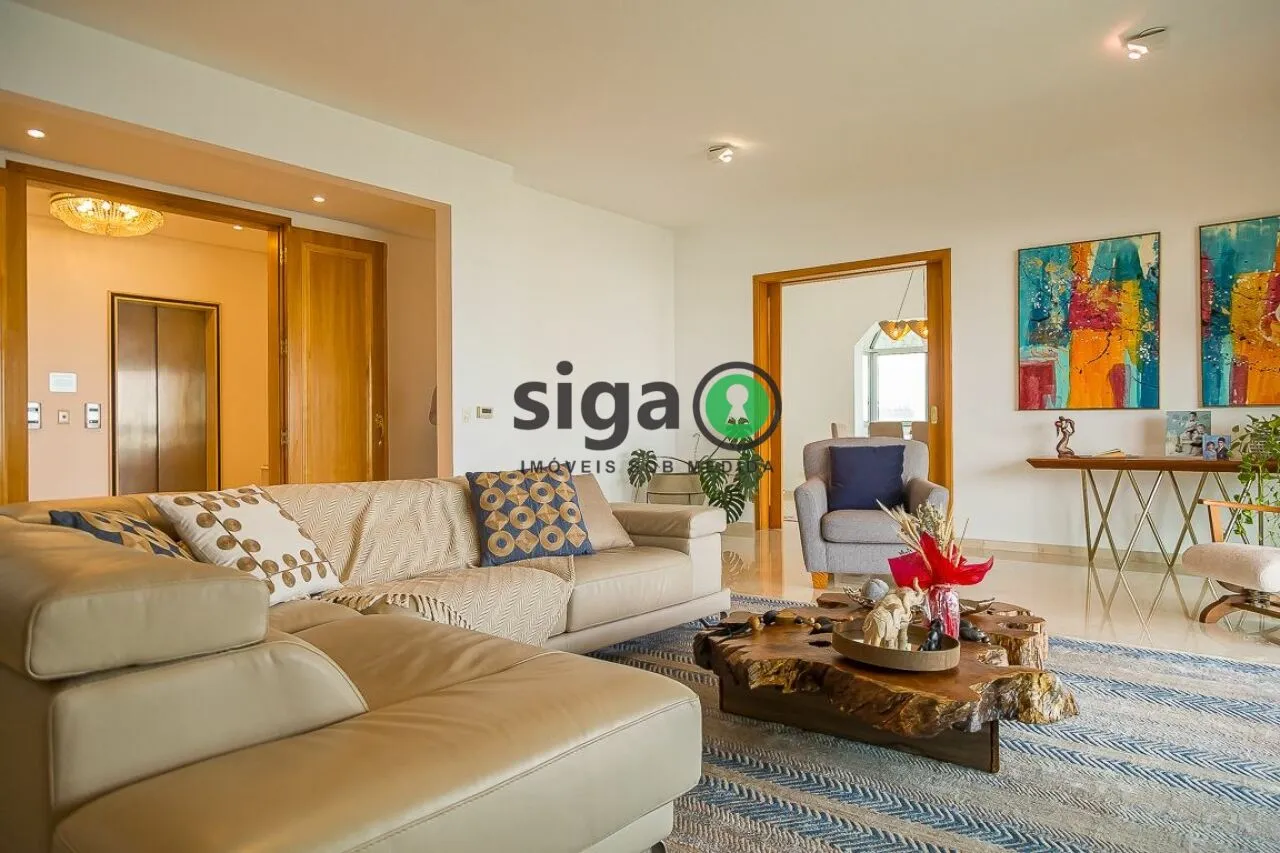 Imagem Apartamento para disponível para venda ou aluguel no Panamby, de 367m, 4 quartos e 6 vagas.