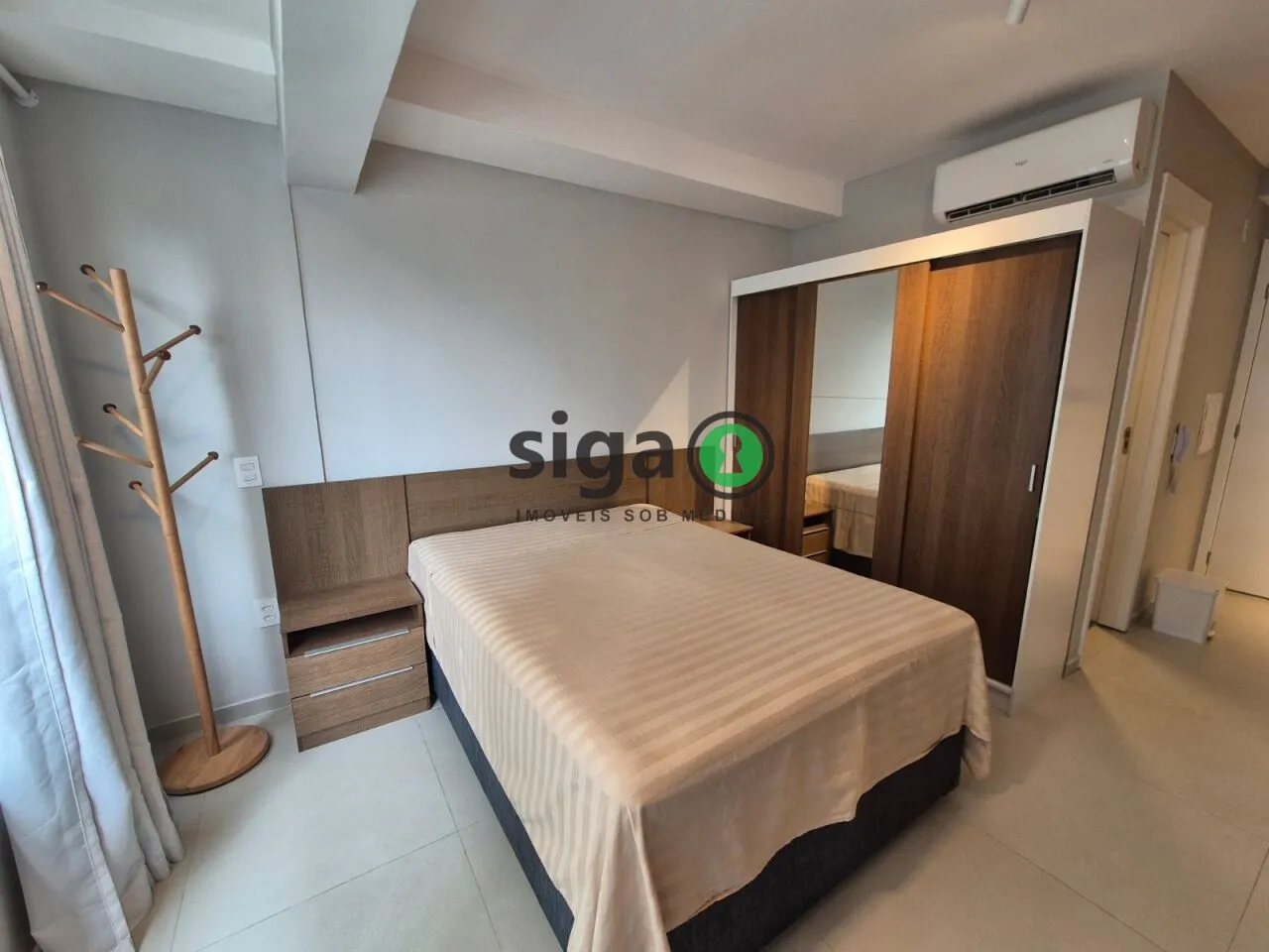 Imagem Apartamento de 24m² Mobiliado em Chacara Santo Antonio - São Paulo/SP