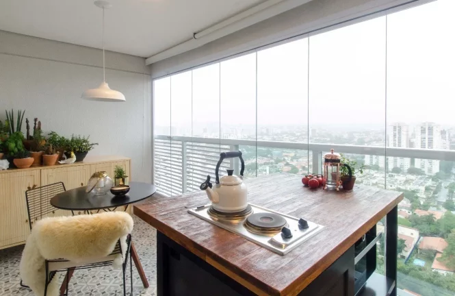 Imagem Apartamento para locação no Brooklin Paulista, com 1 suíte, 1 banheiros, 1 vaga, 35m²