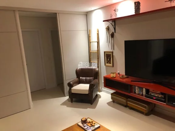 Imagem Apartamento com 4 suítes e área de lazer completa no Condomínio Residencial Çiragan, Uberaba