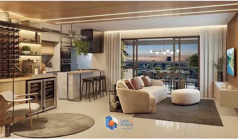 Imagem Apartamento para venda em Brooklin com 3 quartos, sendo 1 suíte, 107m²