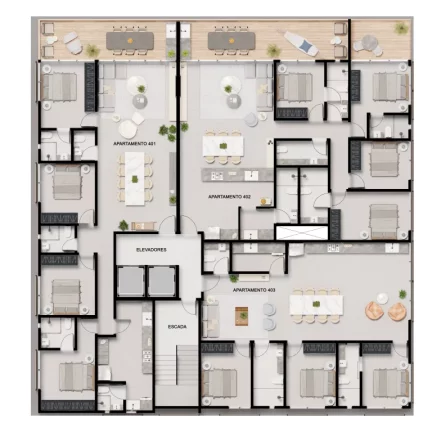 Imagem APARTAMENTO RESIDENCIAL em Cabedelo - PB, Camboinha