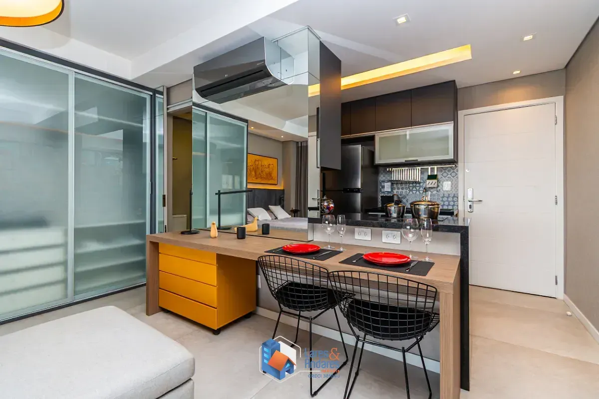 Imagem Apartamento para venda em Brooklin Paulista com 1 quarto, 41m²