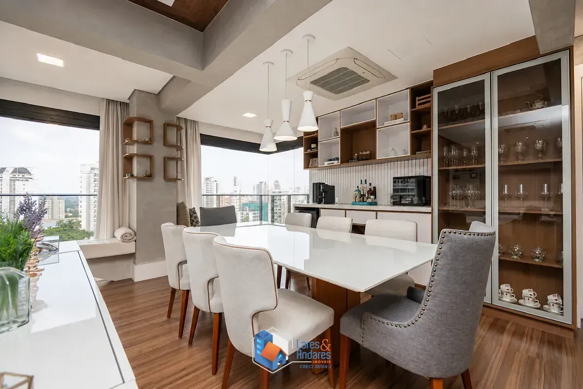 Imagem Apartamento para venda em Campo Belo com 3 quartos, sendo 3 suítes, 147m²