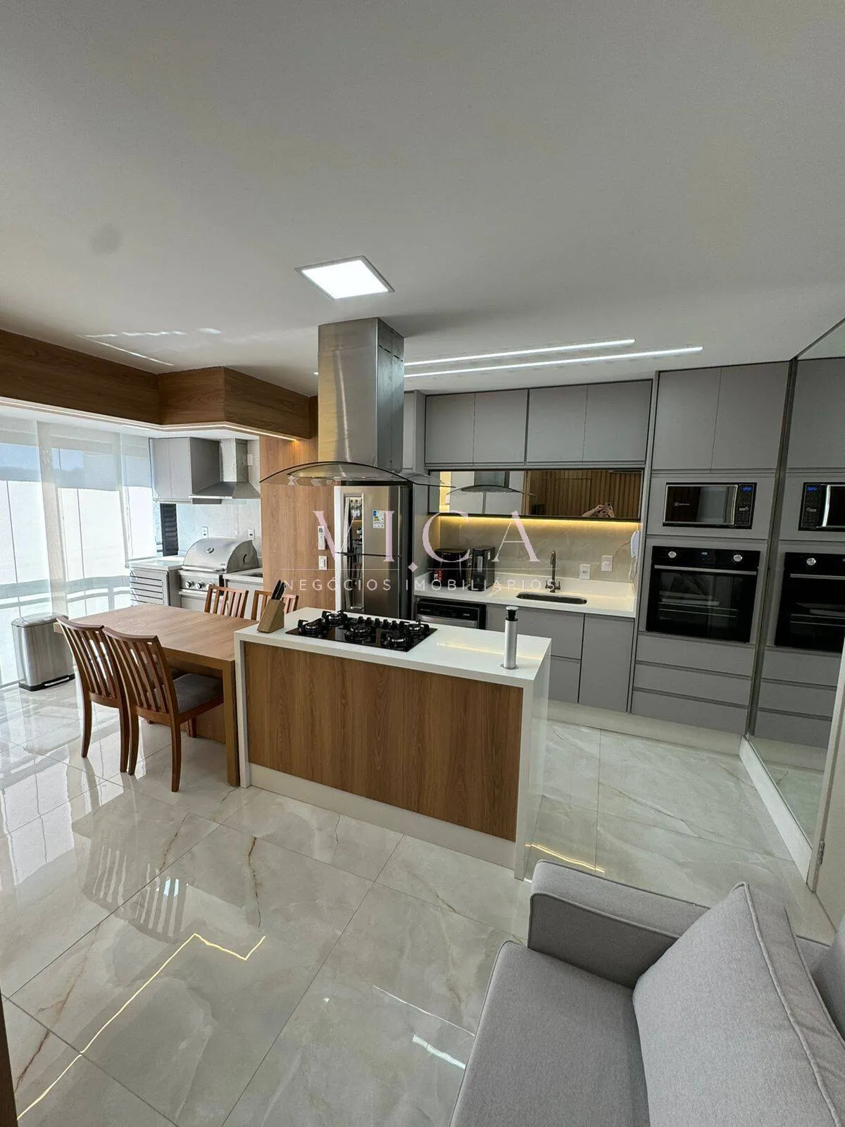 Imagem Alphaville | Aruana 64m² 2 suítes, mobiliado e gourmet R$ 1.140.000
