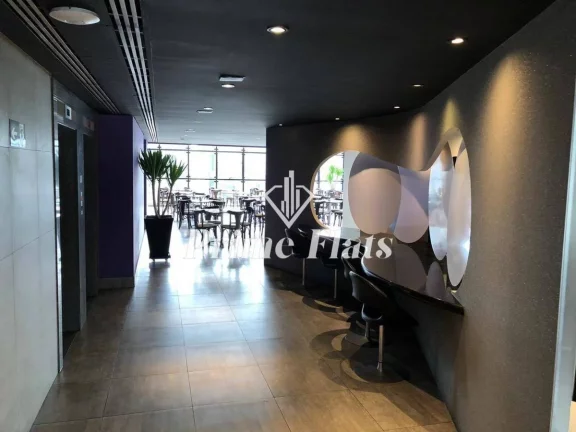Imagem Flat disponível para venda no Hotel Address Faria Lima By Intercity, com 42m², 1 dormitório e 1 vaga de garagem