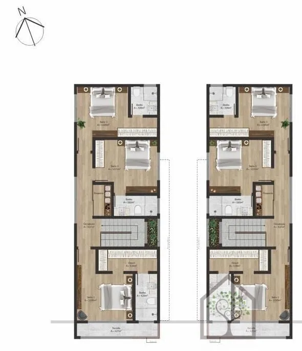Imagem Casa de alto padrão - 3 suítes e 2 vagas - Rio Tavares - Florianópolis