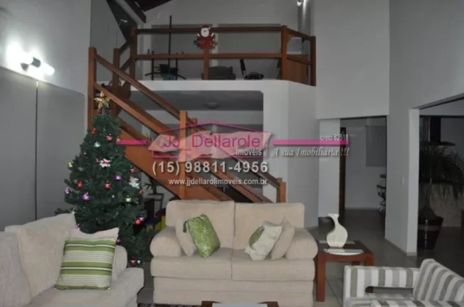 Imagem Belíssima casa em condomínio de alto Padrão