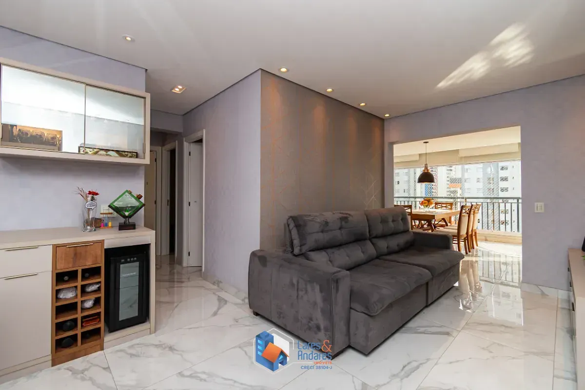 Foto do imóvel Apartamento para venda em Belenzinho com 3 quartos, sendo 1 suíte, 105m² em Rua Toledo Barbosa
