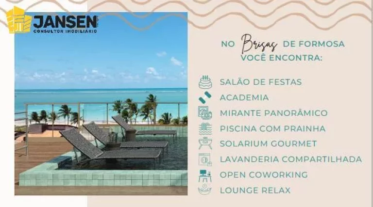 Imagem APARTAMENTOS COM 02 QUARTOS À 100 METROS DA PRAIA DE FORMOSA