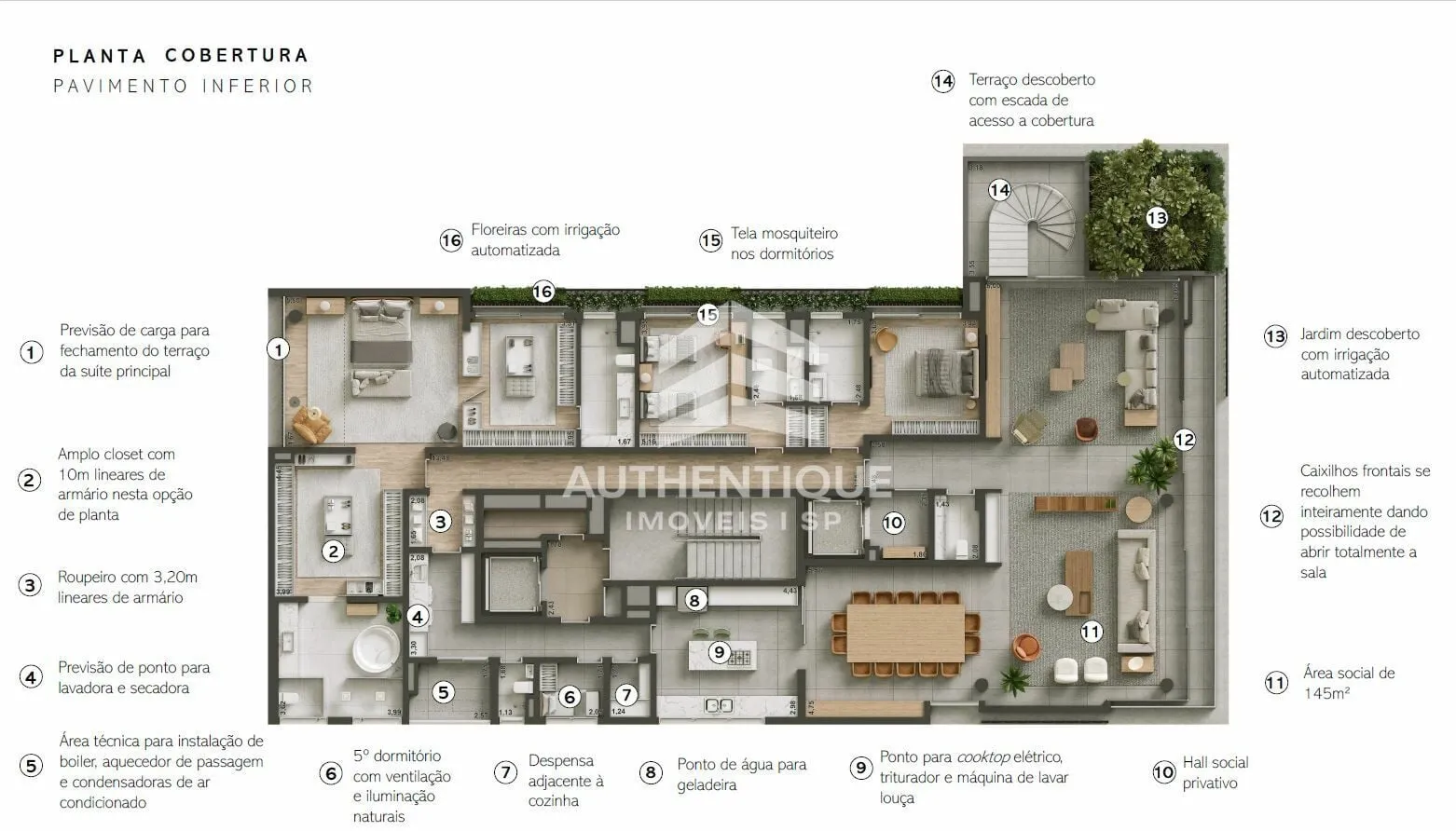 Imagem SETE VILA NOVA CONCEIÇÃO - Apartamento à venda no bairro Vila Nova Conceição - São Paulo/SP, Zona Sul