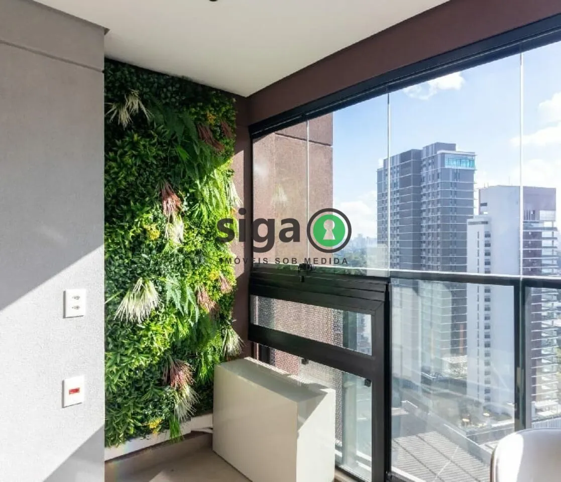 Foto do imóvel Apartamento 30m² para locação mobiliado, localizado em Moema.