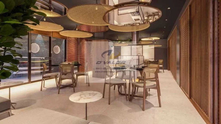 Imagem Vendo flats com 1 ou 2 quartos, em prédio pé na areia da praia do Bessa, com tamanhos de 44 m² à 60 m²