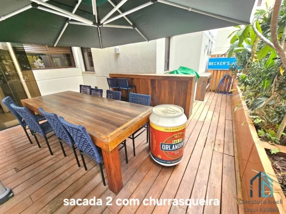 Imagem Apartamento mobiliado e decorado, com 325 m2 de área privativa, 4 quartos (2 suítes), 3 vagas Florianópolis SC
