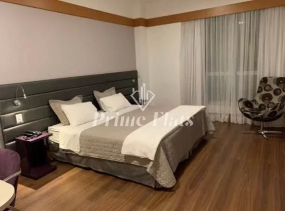 Foto do imóvel Flat disponível para venda no Wyndham Garden Convention Nortel, com 35m², 1 dormitório e 1 vaga de garagem em Avenida Luiz Dumont Villares