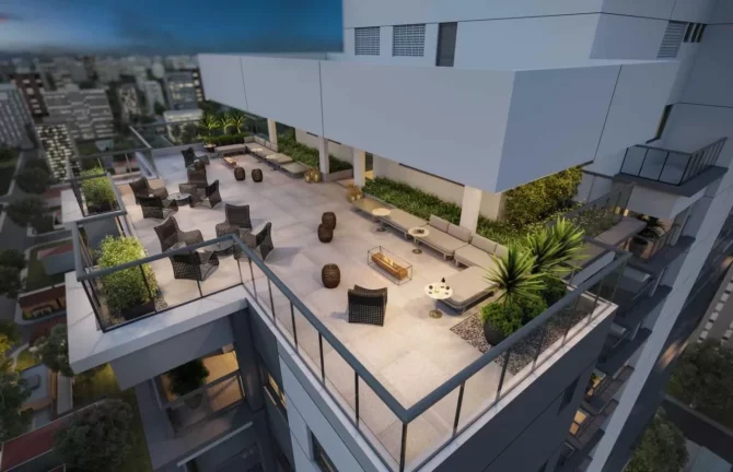 Imagem HUB BROOKLIN - EZTEC - Studio de 28m², em excelente localização, a apenas 450m da estação Borba!