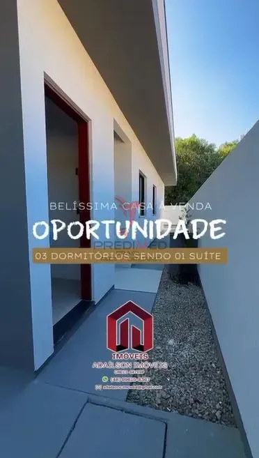 Imagem Casa Geminada em Sertão do Maruim - São José SC Brasil