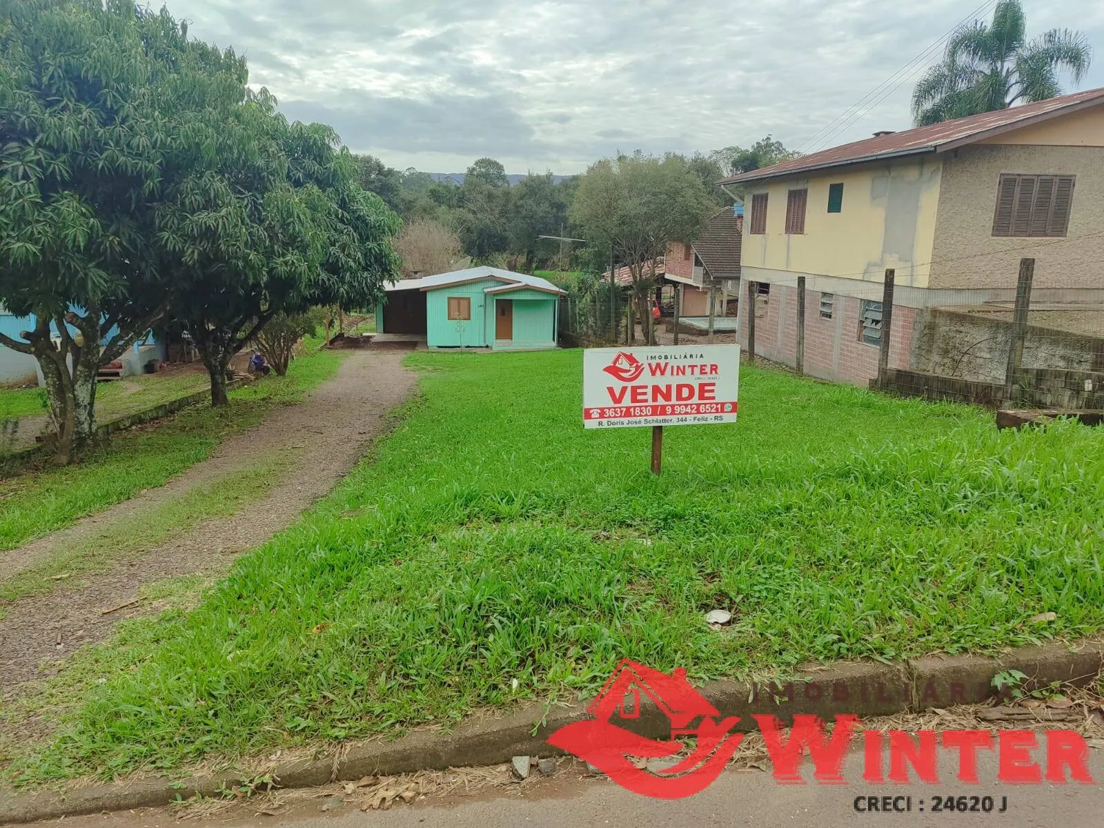 Imagem Terreno de 711,00m² com casa no bairro Matiel, Feliz.
