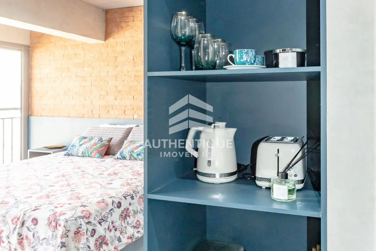 Imagem VITRALI MOEMA - Apartamento Studio em Moema na Quadra do Metrô à Venda