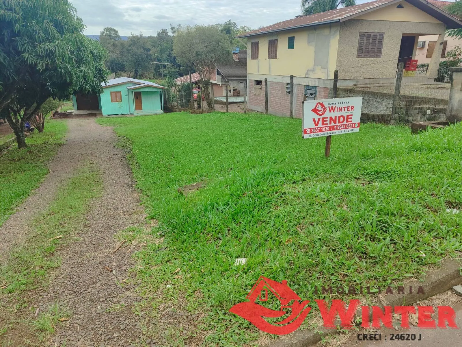 Foto do imóvel Terreno de 711,00m² com casa no bairro Matiel, Feliz.