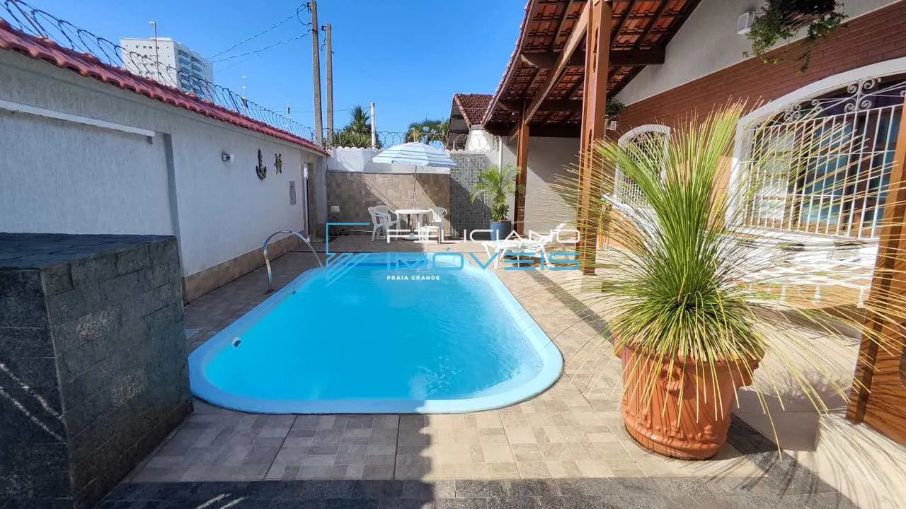 Imagem Casa com 3 quartos, Flórida, Praia Grande - R$ 1.2 mi, Cod: 7445