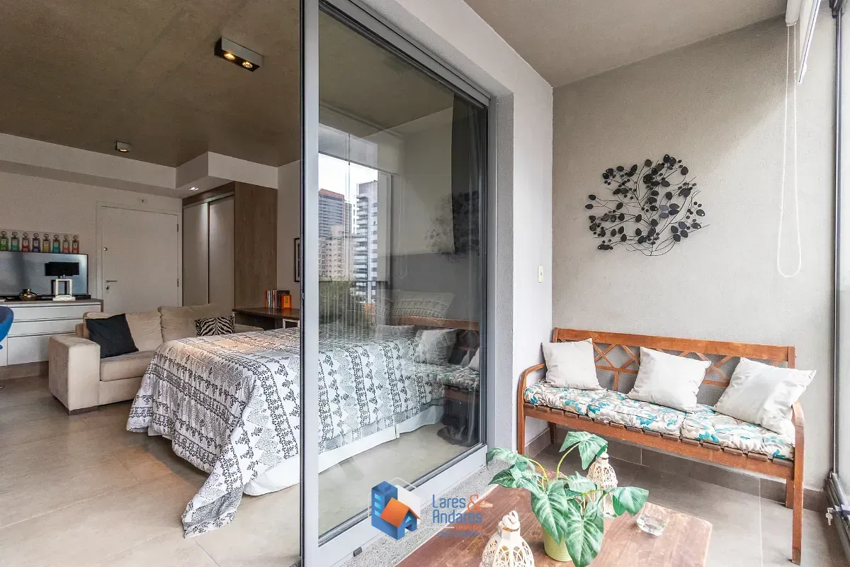 Imagem Apartamento para venda em Vila Olímpia com 1 quarto, 35m²