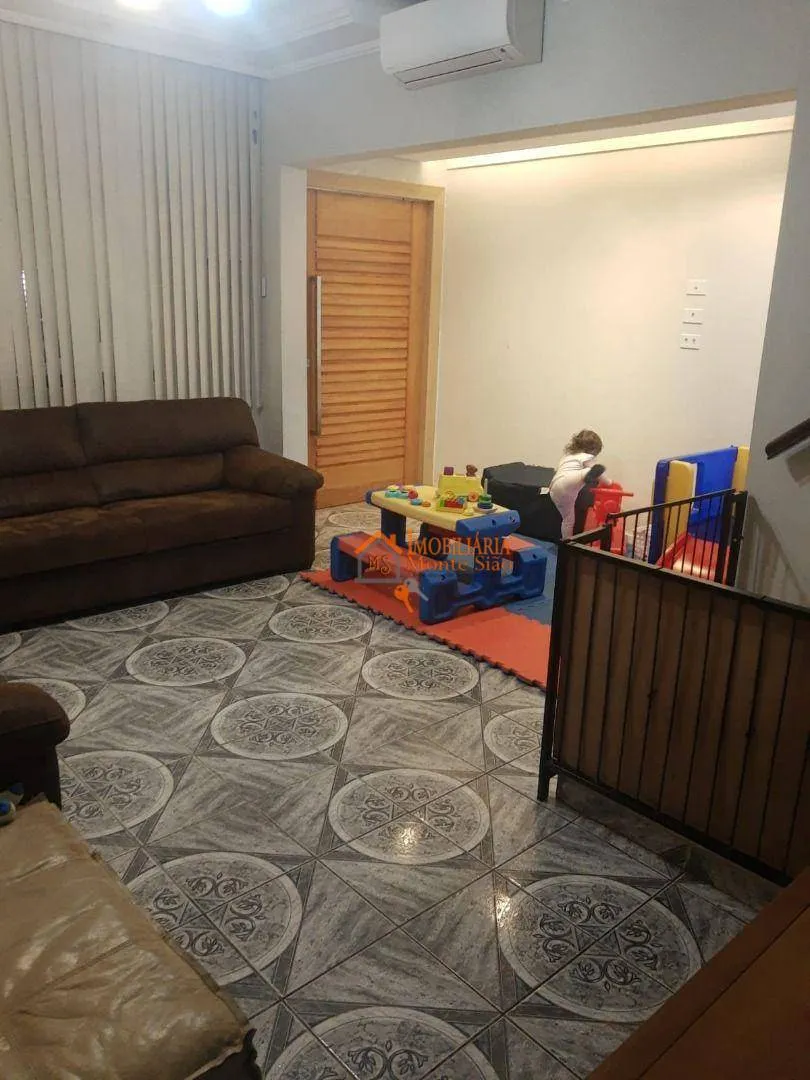 Imagem Sobrado com 3 dormitórios à venda, 125 m² por R$ 841.000,00 - Jardim São Jorge - Guarulhos/SP
