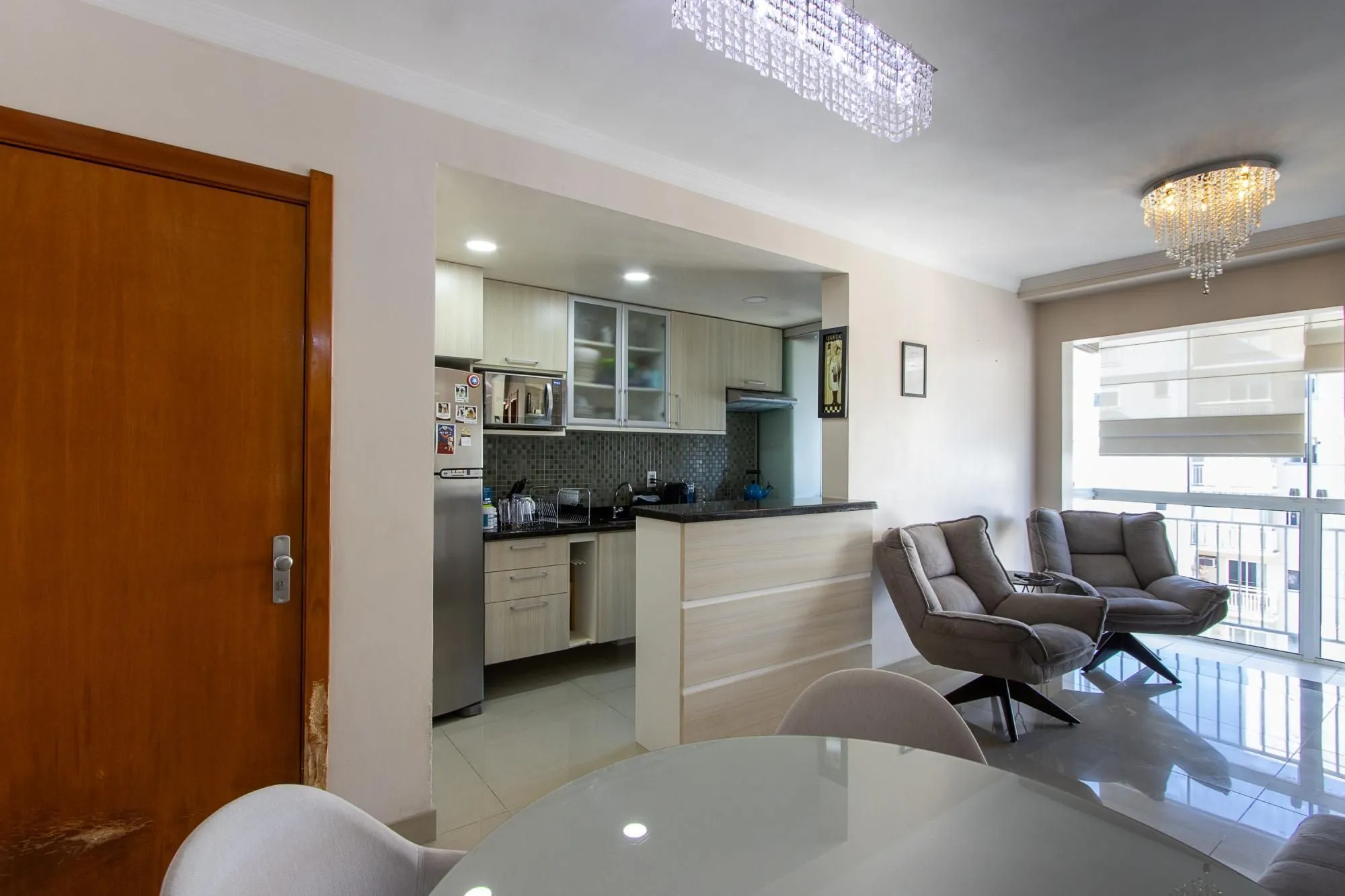 Imagem Apartamento, 2 dormitórios e 1 vaga, bairro Jardim Carvalho.